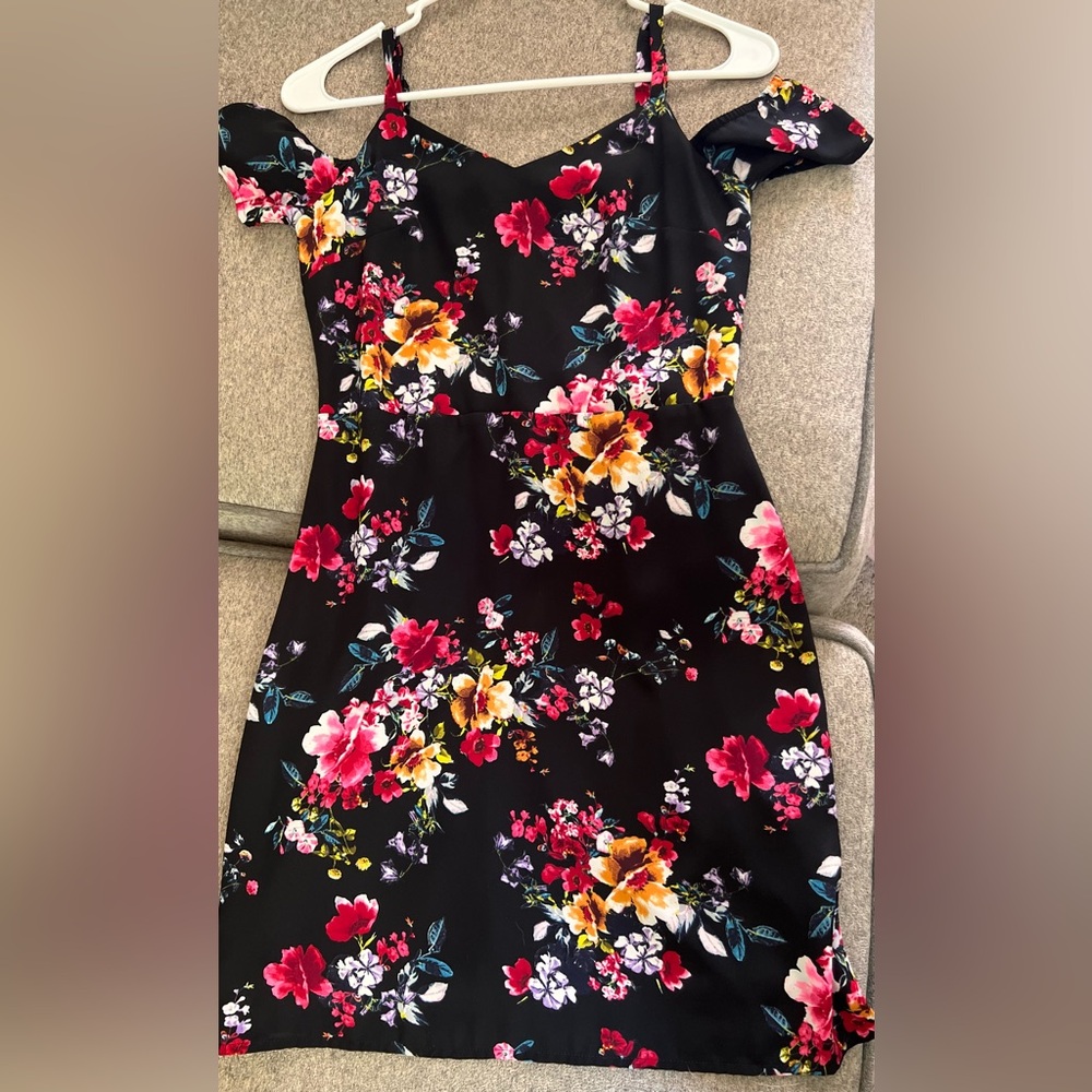 Express 2018 dress, size 2 floral mini